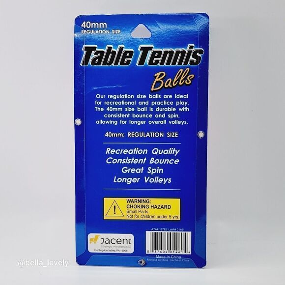 🏖 Beer Pong Table Tennis 40mm Balls Pack of 6 - Picture 2 of 3